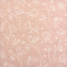Dusty Rose Line Floral