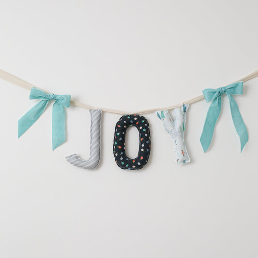 *Snowglobe Morning* Handmade Joy Garland