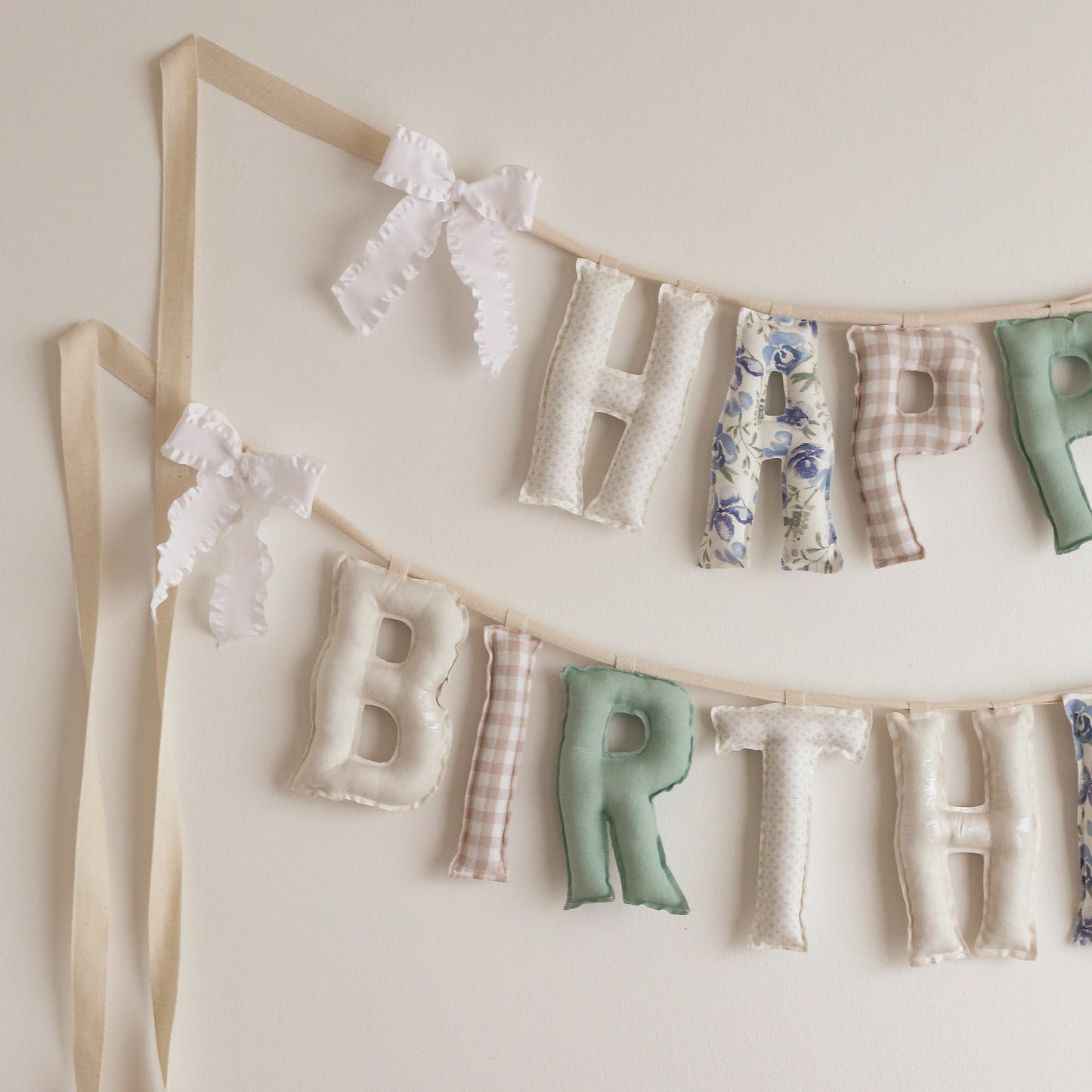 Garden Window | Personalized Name Garland