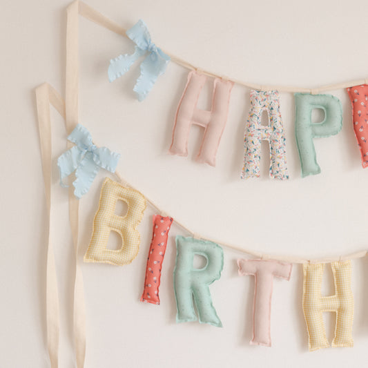 *Picnic In The Park* Handmade Birthday Garland