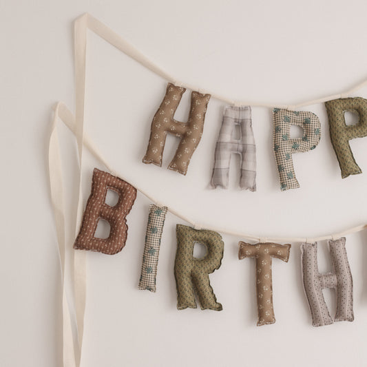 *Gathered Goods* Handmade Birthday Garland