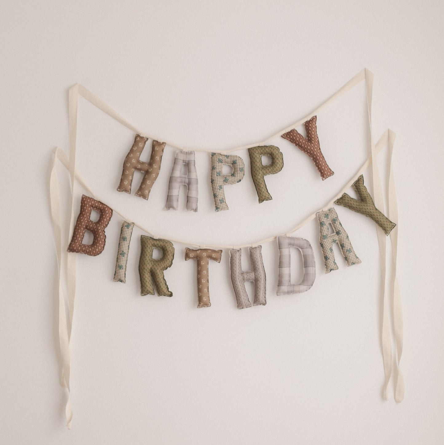 **Gathered Goods** Custom Handmade Name Garland