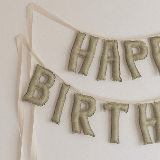 Storybook Sage | Happy Birthday Garland