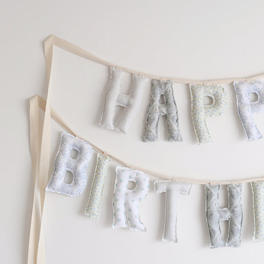 *Timeless Harmony* Handmade Birthday Garland