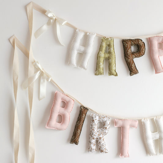 *Woodland Whimsy* Handmade Birthday Garland