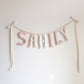 *Dusty Meadow* Custom Handmade Letter Garland