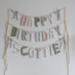 *Blush & Olive* Custom Handmade Letter Garland