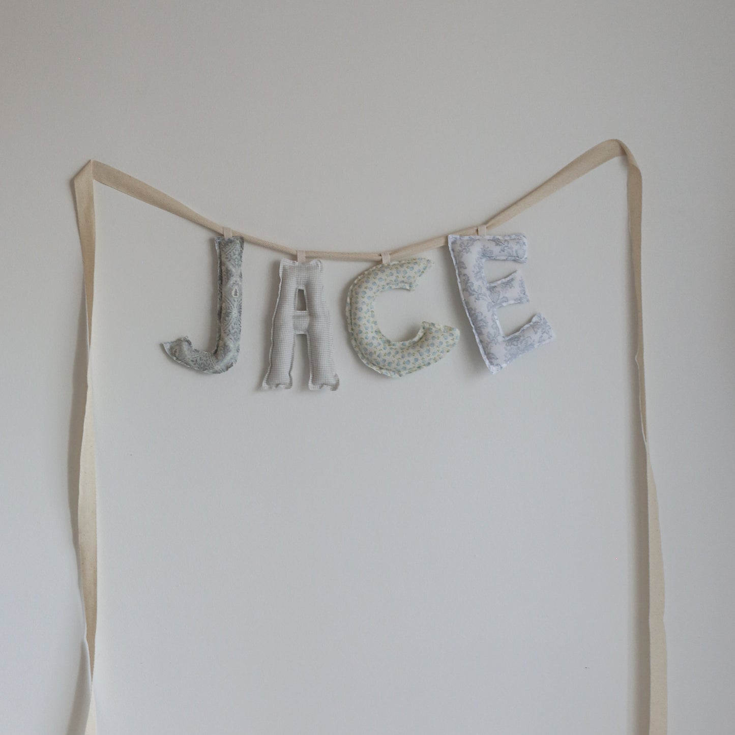 *Timeless Harmony* Custom Handmade Letter Garland