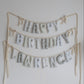 *Timeless Harmony* Custom Handmade Letter Garland