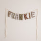 **Gathered Goods** Custom Handmade Name Garland