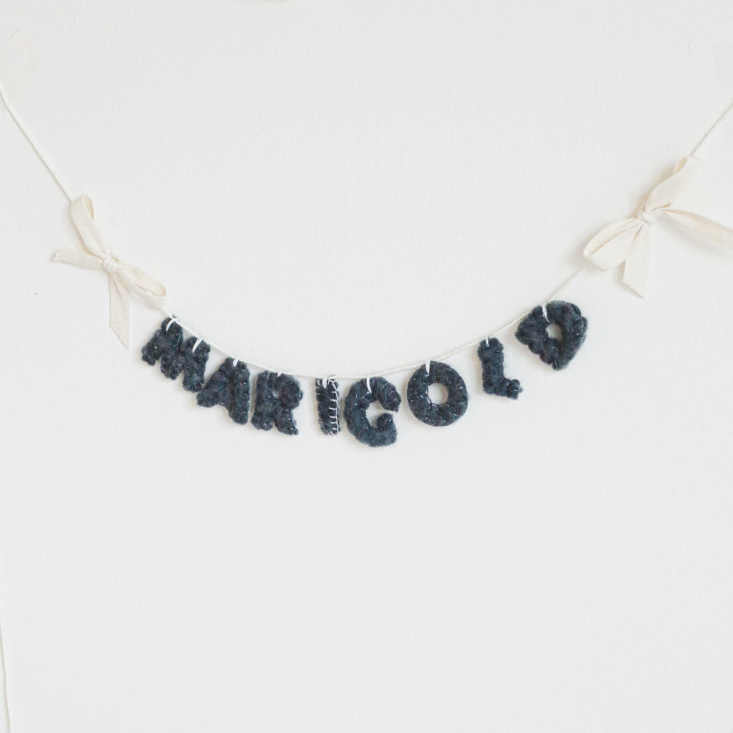 Personalized Little Felt Garland