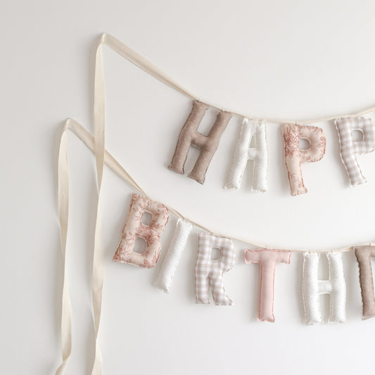 *Antique Rose* Handmade Birthday Garland [LIMITED EDITION]