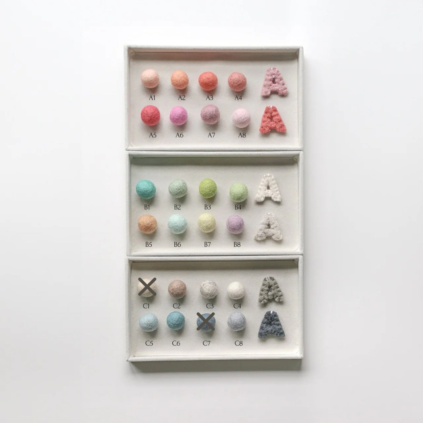 Personalized Little Felt Garland