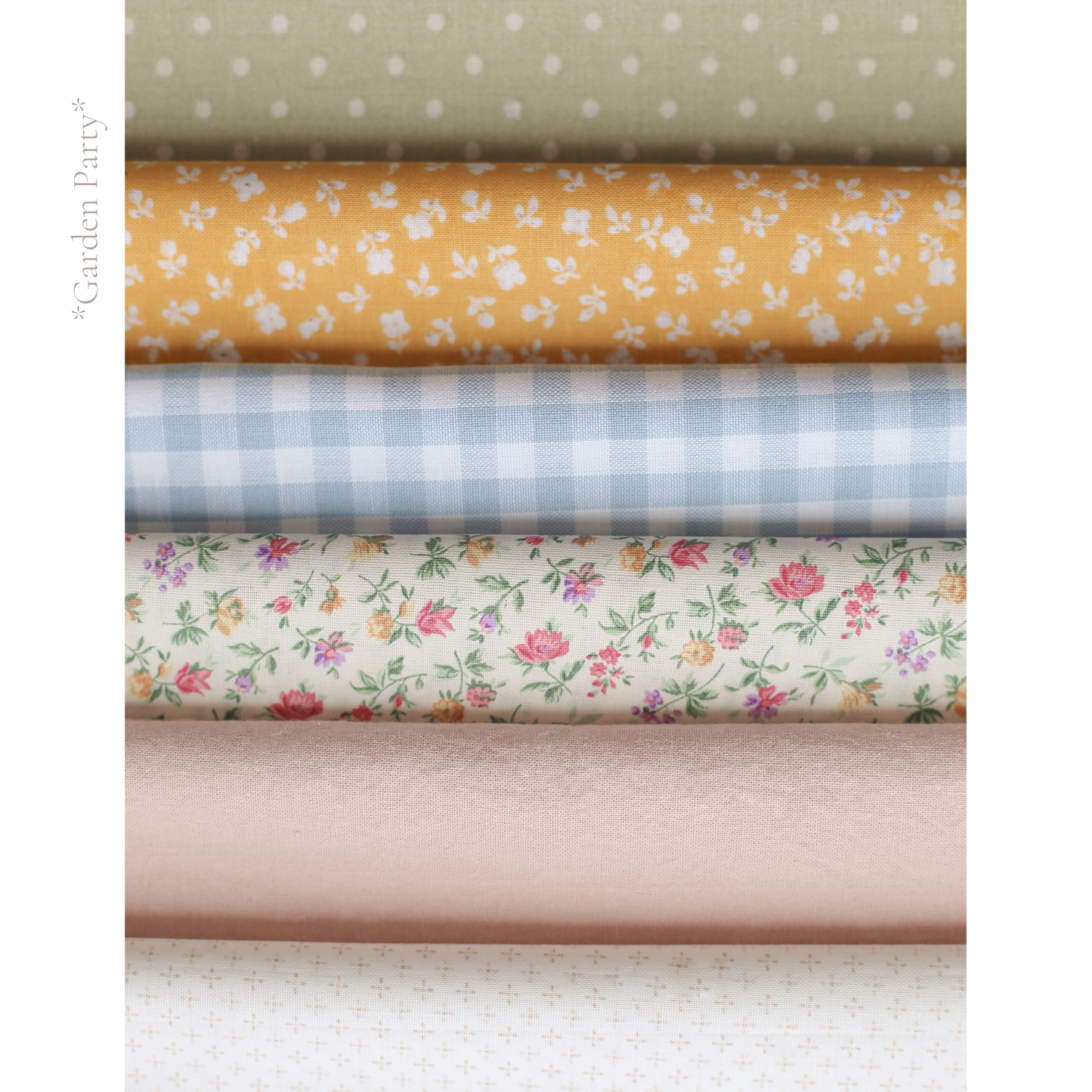 **Garden Party** Custom Handmade Name Garland