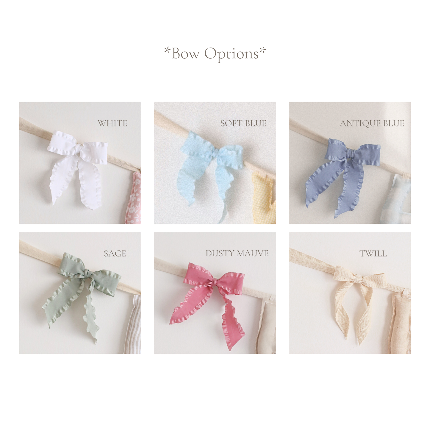 **Gathered Goods** Custom Handmade Name Garland