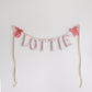 **Blushwood Tale** Custom Handmade Name Garland