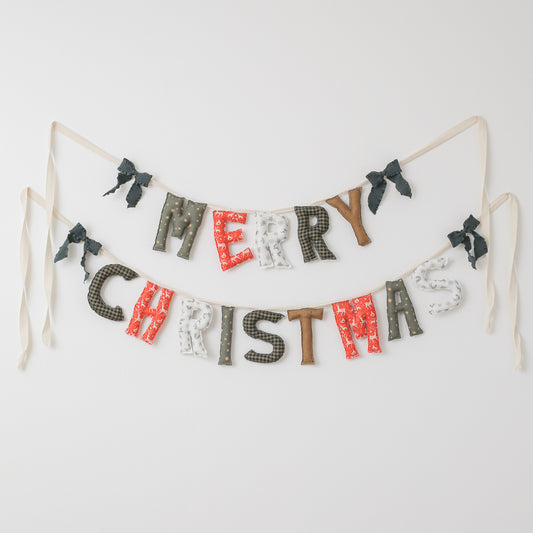 *Gingerbread Cabin* Handmade Merry Christmas Garland