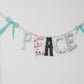 *Snowglobe Morning* Handmade Peace Garland
