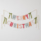 *Clementine Christmas* Handmade Merry Christmas Garland