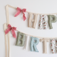 *Whispering Blooms* Handmade Birthday Garland