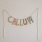 After School Club | Personalized Name Garland