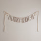 Antique Birch | Personalized Name Garland