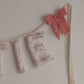 **Blushwood Tale** Custom Handmade Name Garland