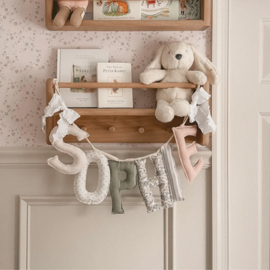 Blush & Olive | Personalized Name Garland