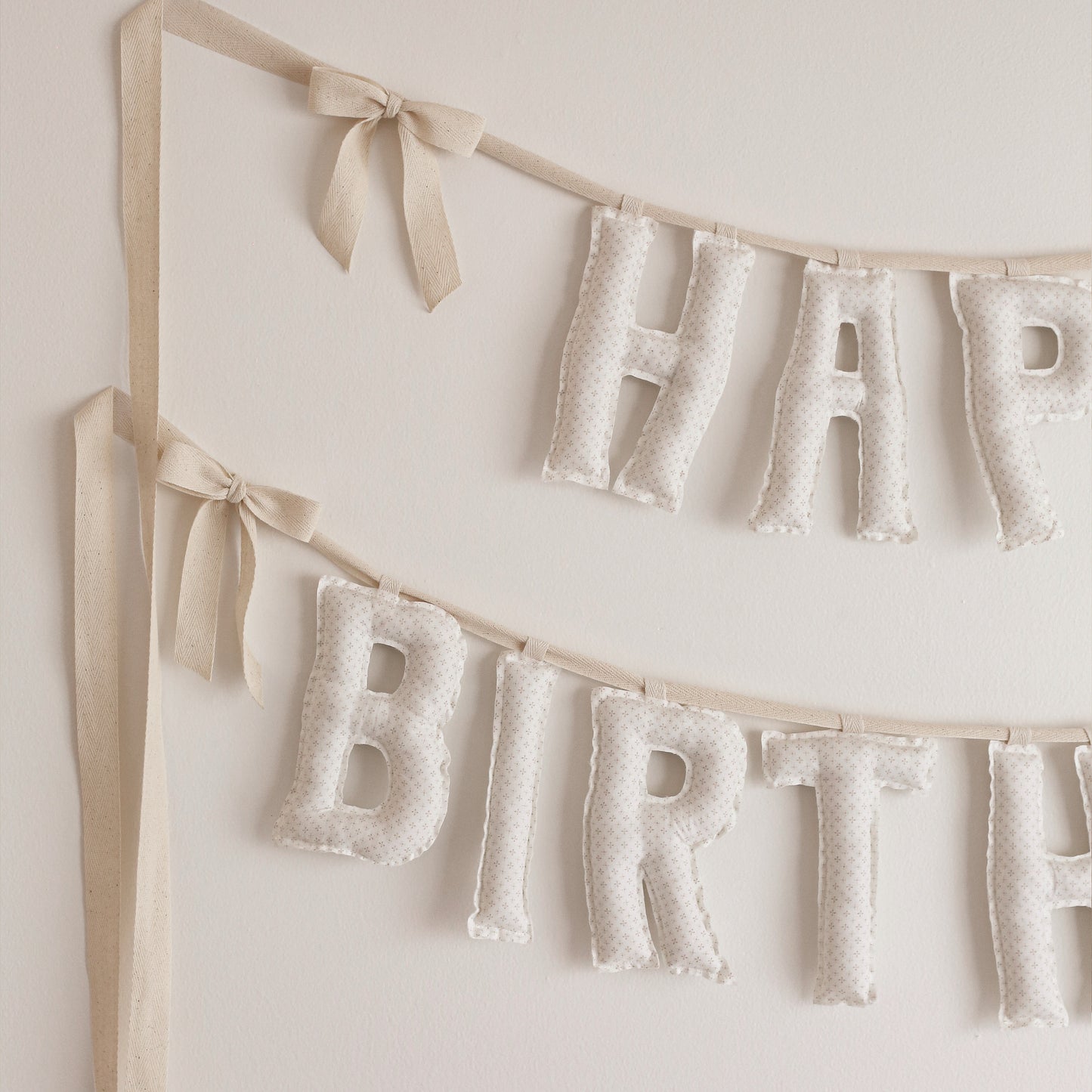 Cotton & Cream | Happy Birthday Garland