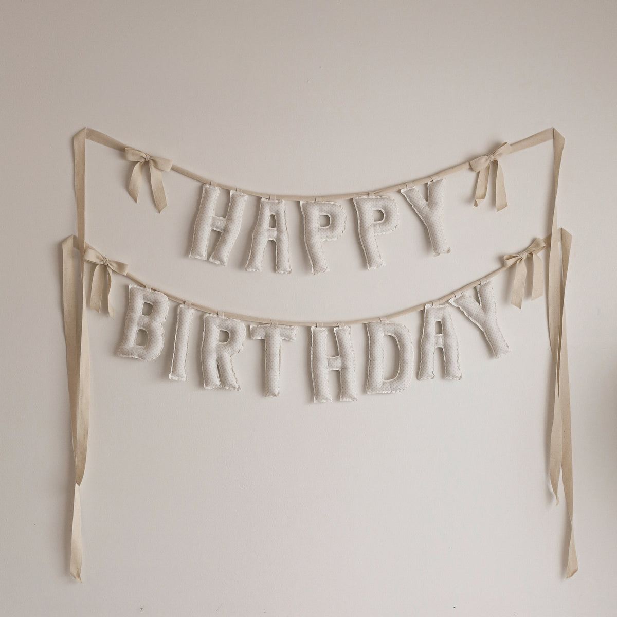 Cotton & Cream | Happy Birthday Garland