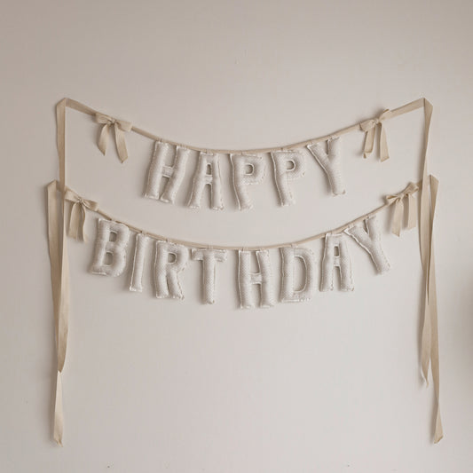 Cotton & Cream | Happy Birthday Garland