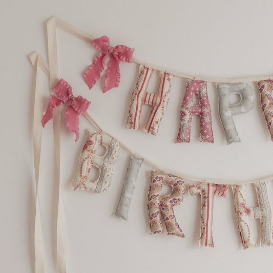 English Garden | Happy Birthday Garland