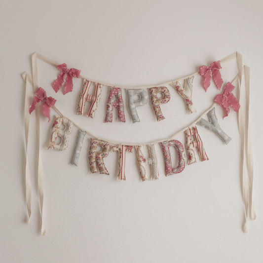 English Garden | Happy Birthday Garland