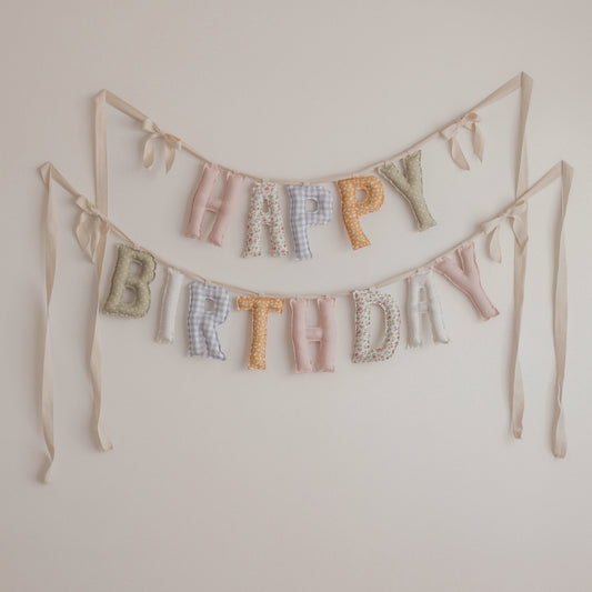 Garden Party | Happy Birthday Garland