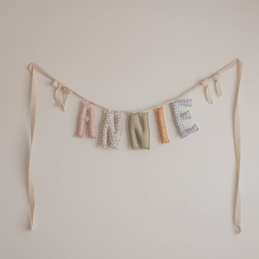 Garden Party | Personalized Name Garland