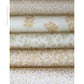 Honey & Bloom fabric palette by Social Heirloom: pale vintage florals of blush, cream and buttery yellow