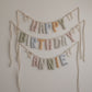 **Garden Party** Custom Handmade Name Garland
