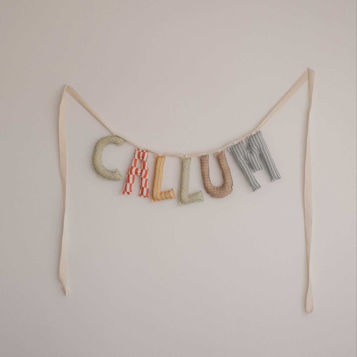 **After School Club** Custom Handmade Name Garland