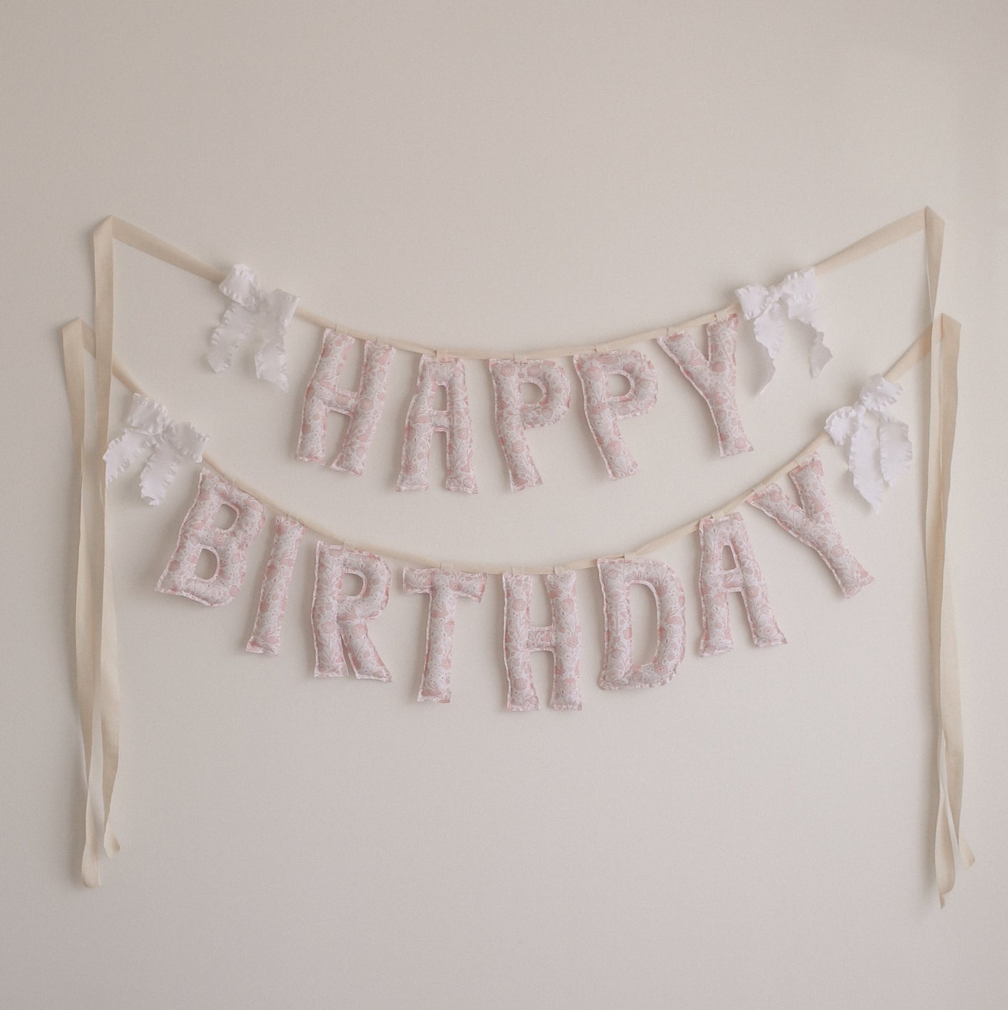 *Blushwood Tale* Handmade Birthday Garland