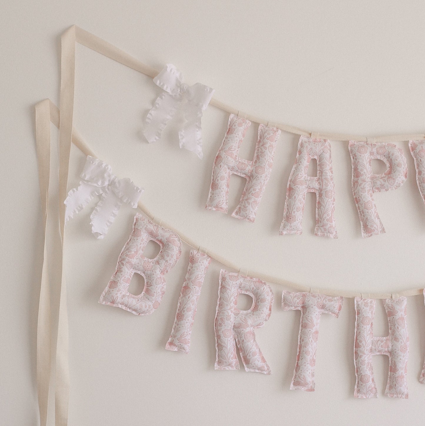 *Blushwood Tale* Handmade Birthday Garland
