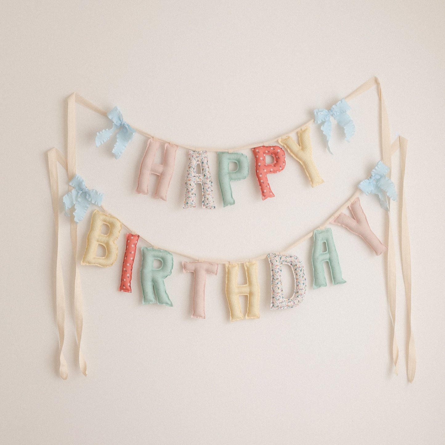 **Picnic in the Park** Custom Handmade Name Garland
