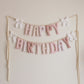 Lace & Petals | Happy Birthday Garland