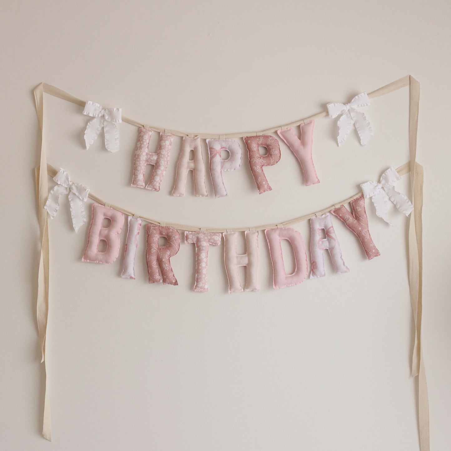 Lace & Petals | Happy Birthday Garland
