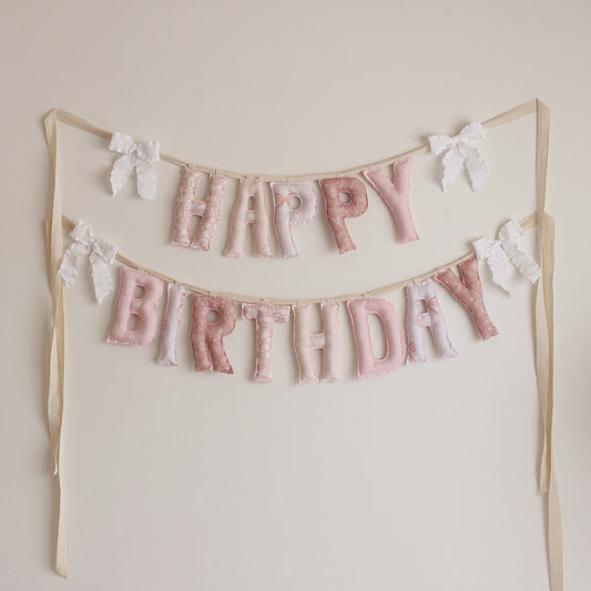 Lace & Petals | Happy Birthday Garland
