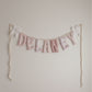 Lace & Petals | Personalized Name Garland