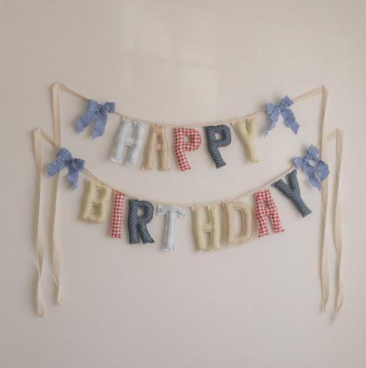 *Willow Creek Fair* Handmade Birthday Garland