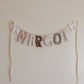 Rose & Linen | Personalized Name Garland