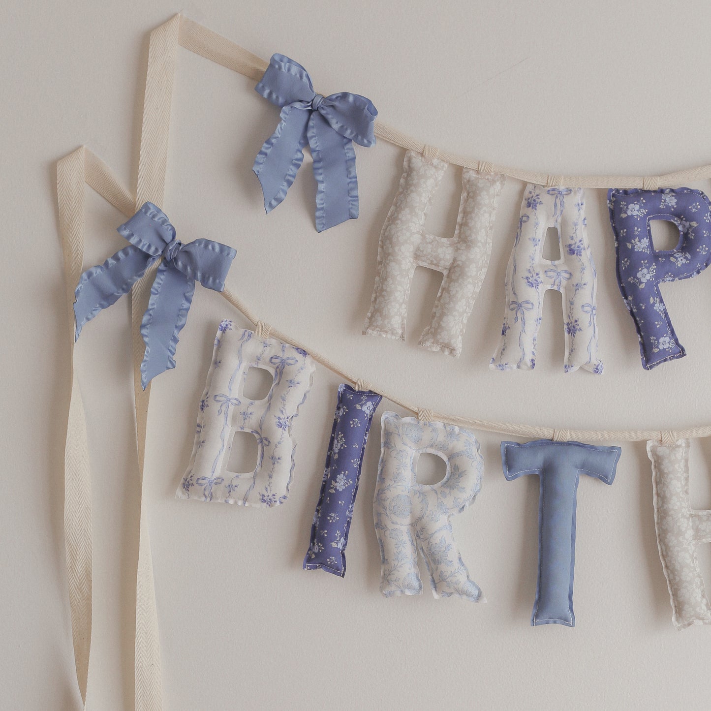 Something Blue | Personalized Name Garland