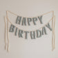 Vintage Blue | Happy Birthday Garland