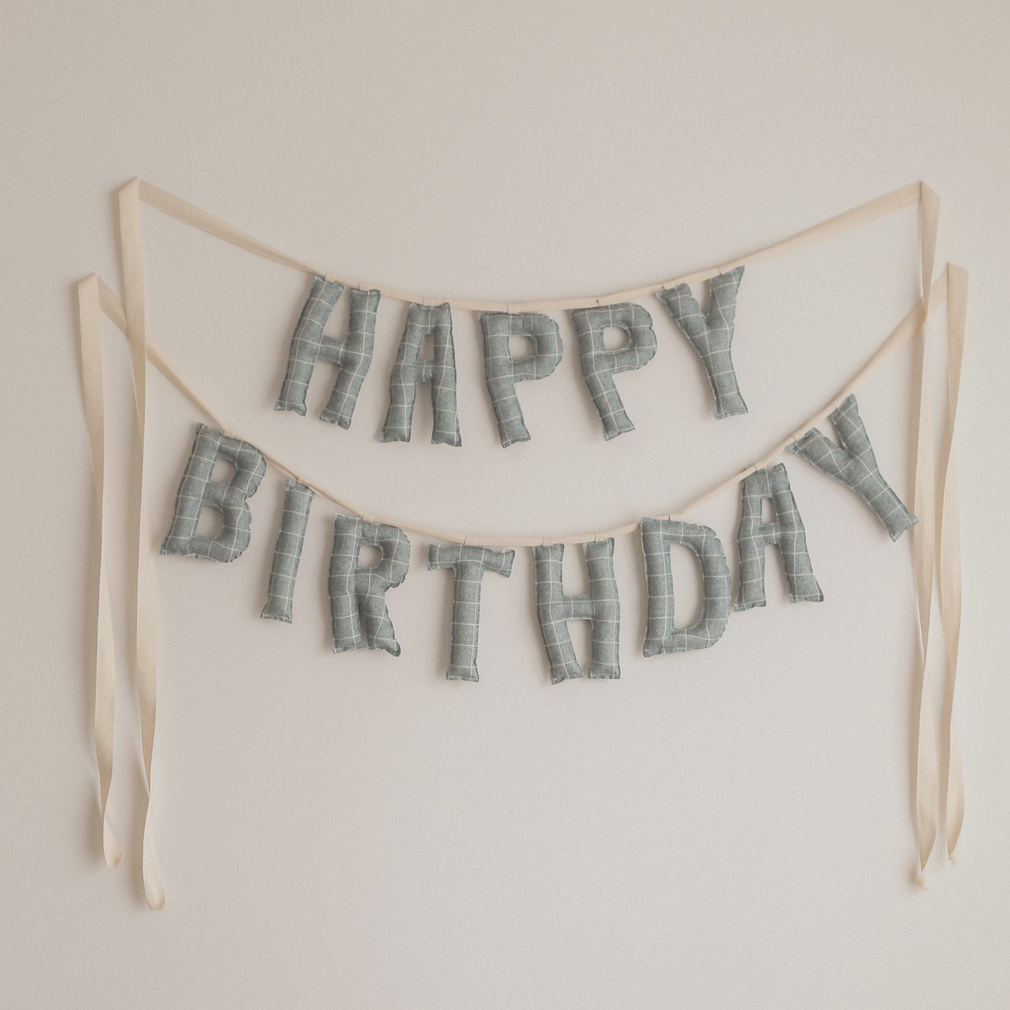 Vintage Blue | Happy Birthday Garland